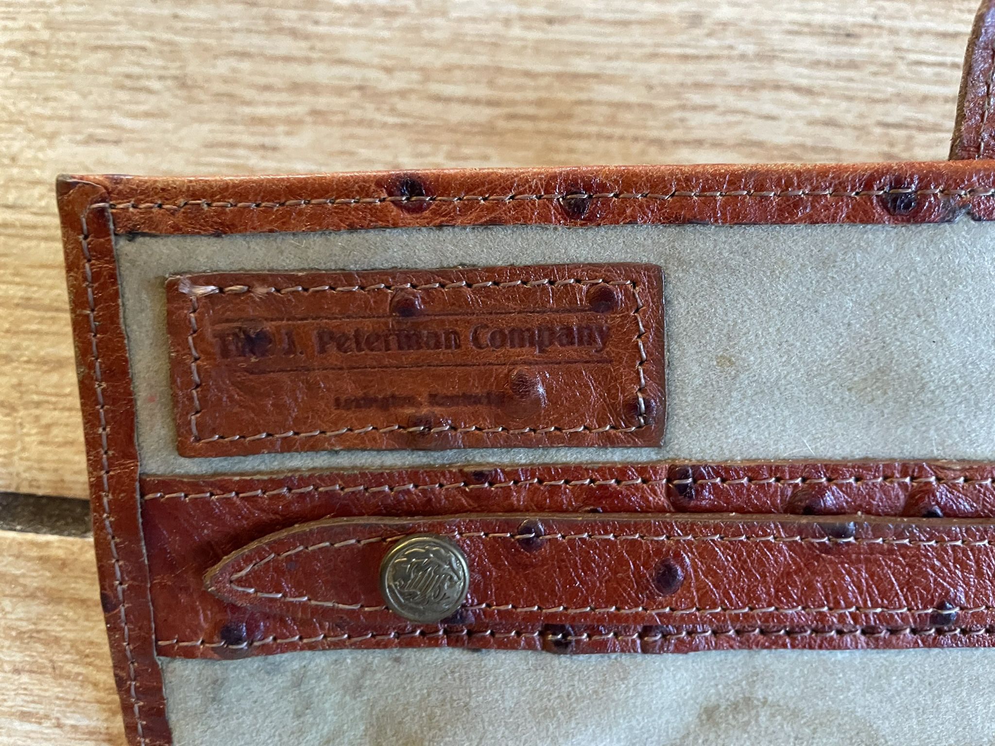 Peterman Co. Leather Wallet