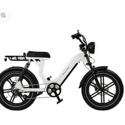 Meebike Gallop Step-Thru White eBike