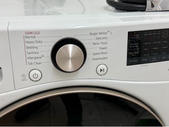 LG dryer and washer set