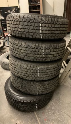 245/75/17 Goodyear Wrangler Kevlar