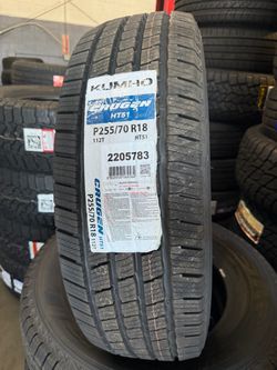 Kumho Crugen 255/70/18 Tires