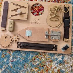 Wooden Sensory Board Toy