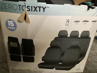15 Piece Car Seat Covers