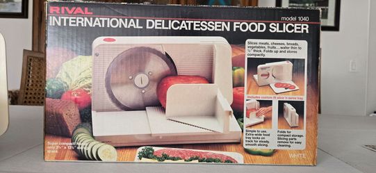 Rival Countertop  Food Slicer in good condition
