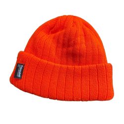 Orange Thinsulate Insulated Knit Beanie