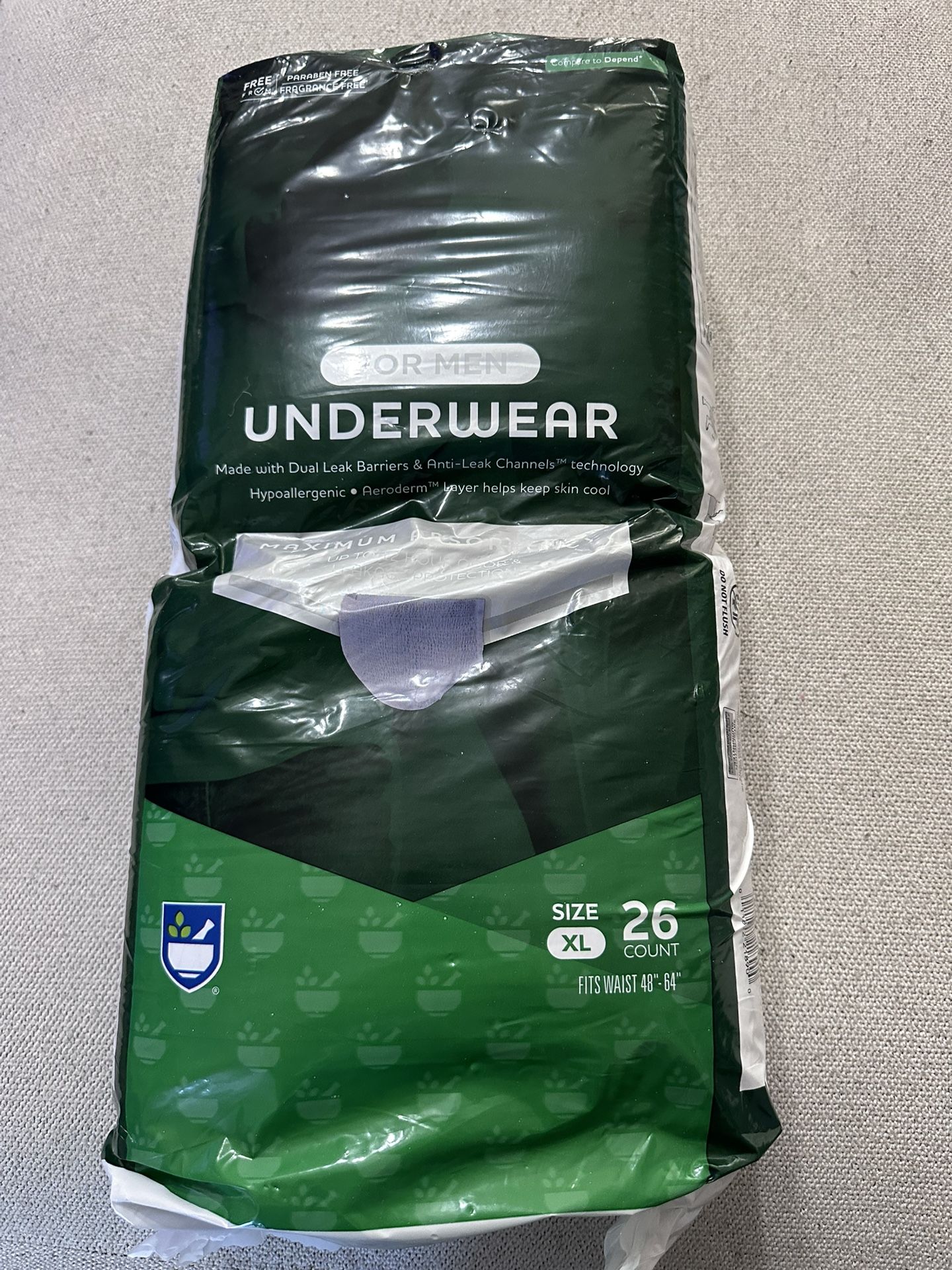 Underwear For Men/ Depend