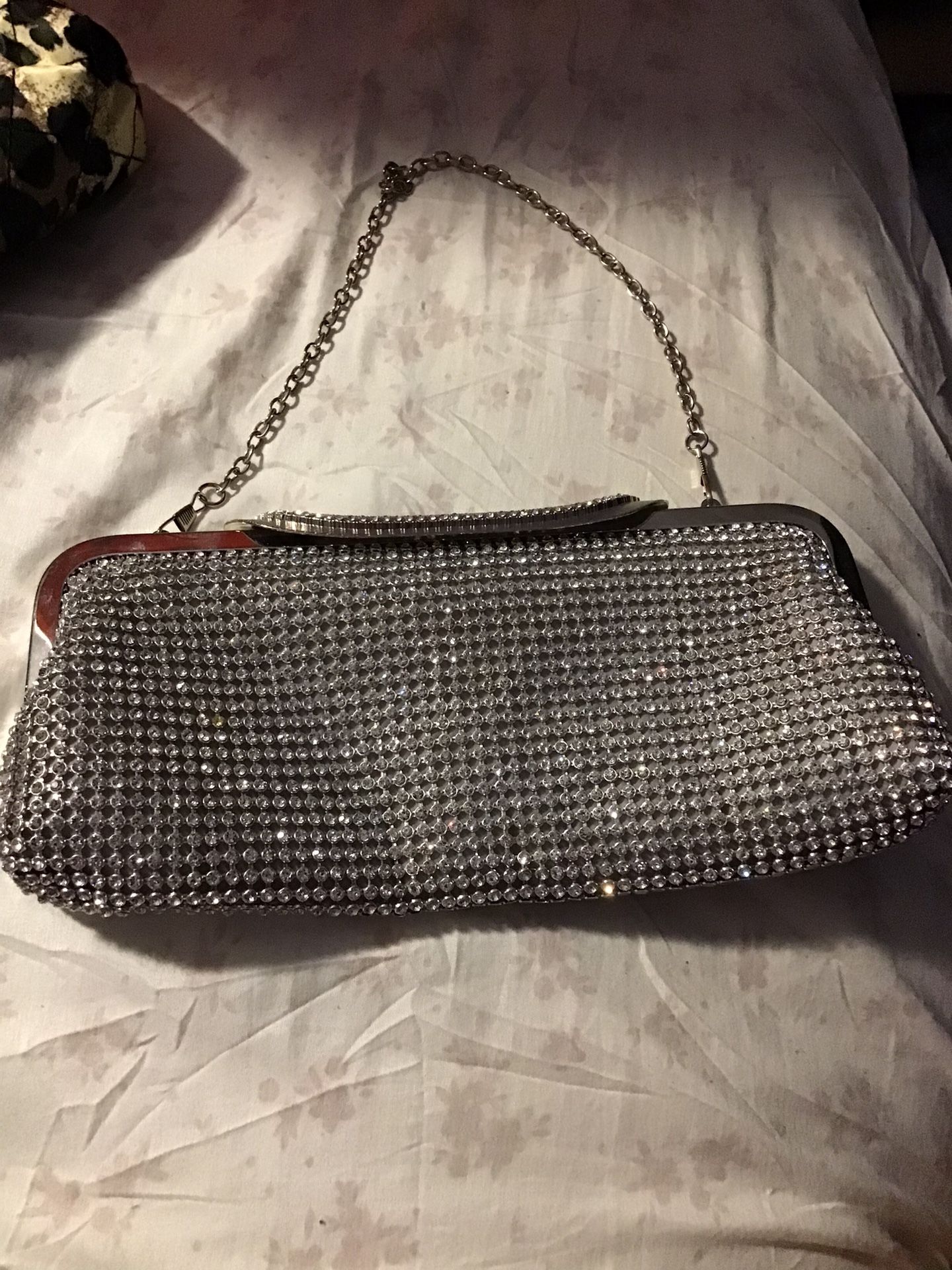 Silver Mesh Purse