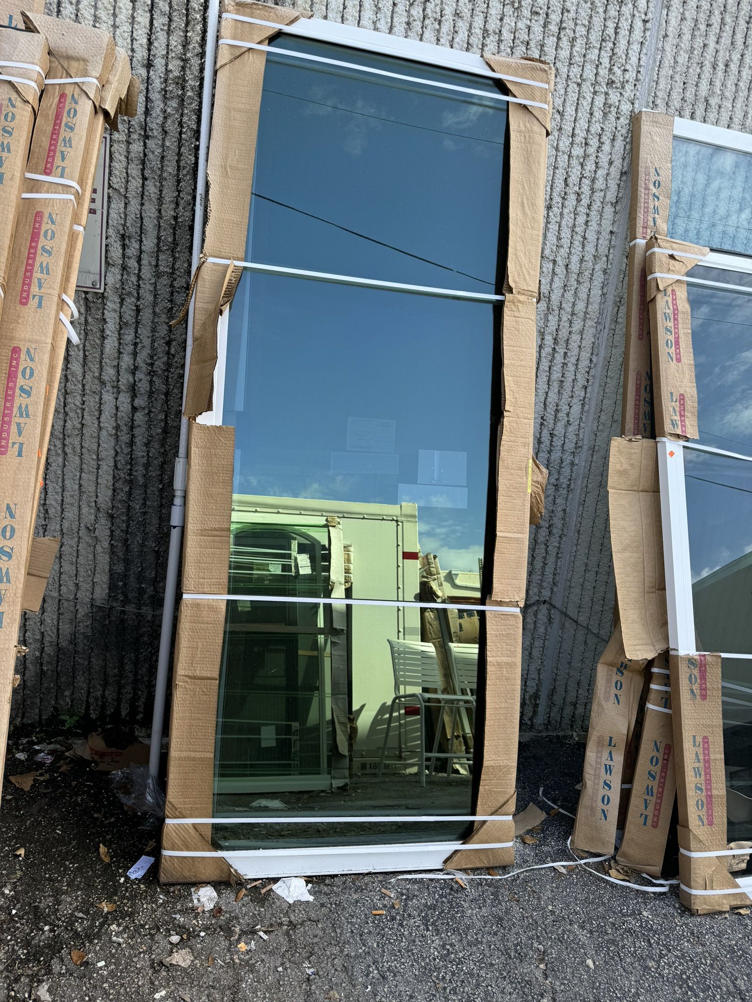 111x96 Lawson Impact Sliding Glass Door