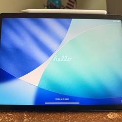 iPad Air 5th Gen w/Apple Pencil + Cover