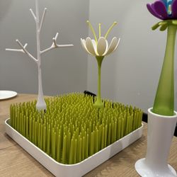 Boon baby drying rack and Brush Set 