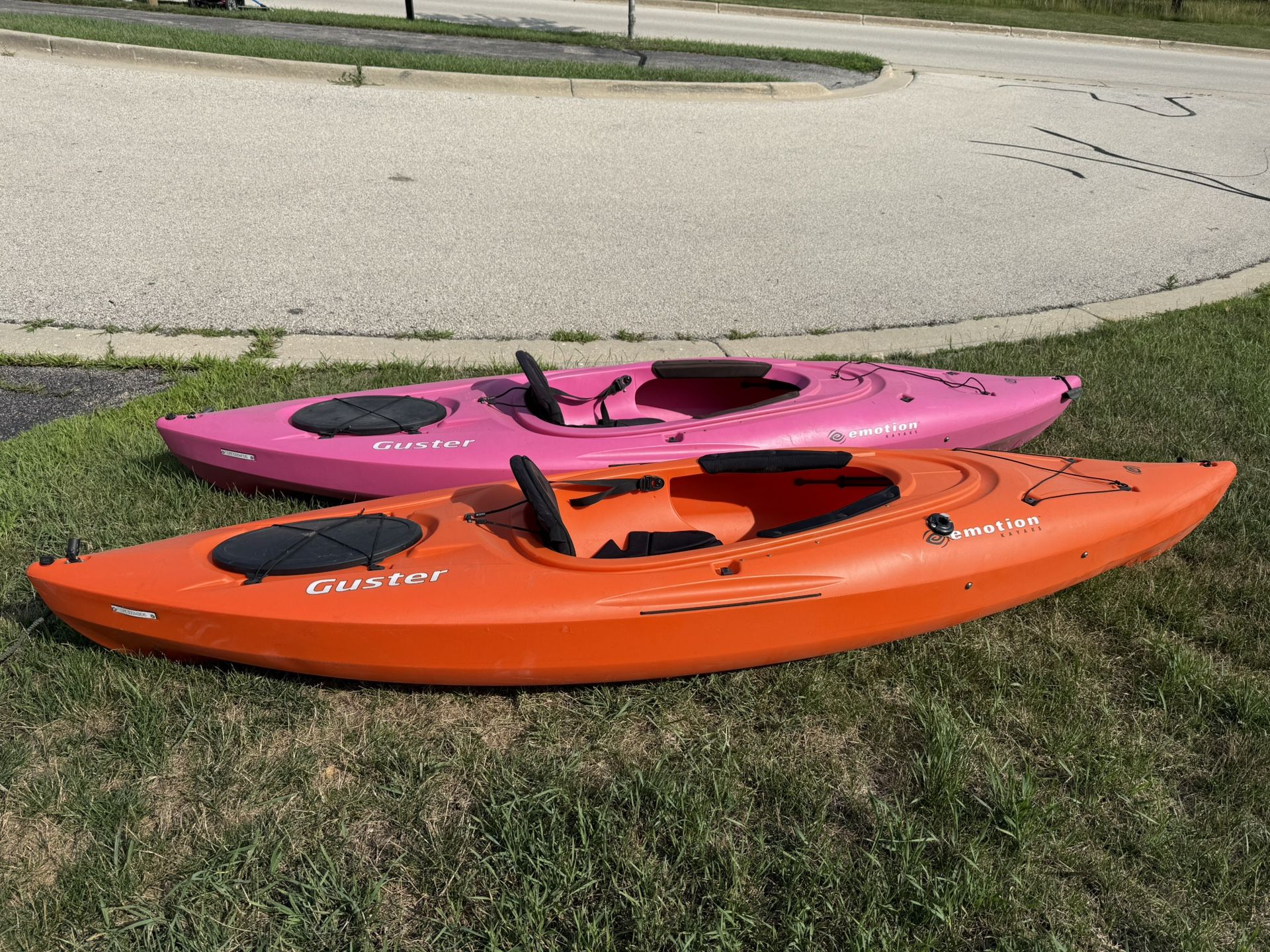 2 Emotion Guster Sit-In Kayaks