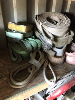 Heavy Duty Rigging straps $30 EACH