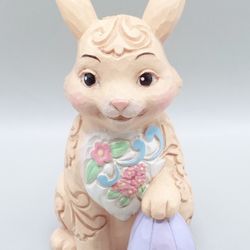 Jim Shore Heartwood Creek Bunny Easter Floral (contact info removed)