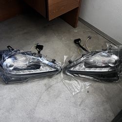Car Headlights Pair