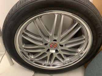 Victor Equipment 22” Rim with tire brand new