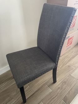 2 Gray Chairs