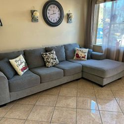 Grey Sectional Couch From Ashley Furniture 
