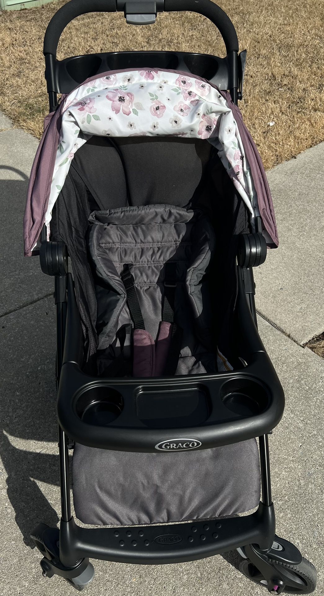 Graco Verb Click Connect Travel System w/ SnugRide Infant Car Seat + Base (Gracie)