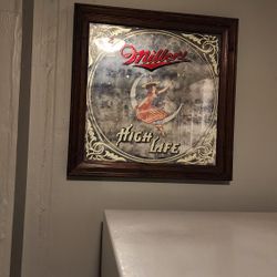 Miller High Life Mirror 