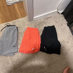 3 Pairs Of Nike Shorts