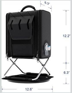 Camping Cooler With Wine Holder