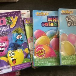 Easter Egg Paint And Creates Decorations Boxes