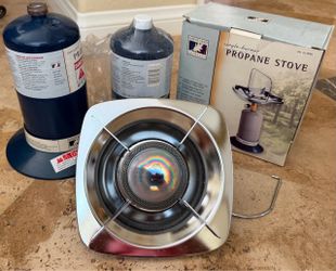 Propane burner and fluorescent lanterns