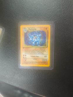 Pokemon Machamp First Edition