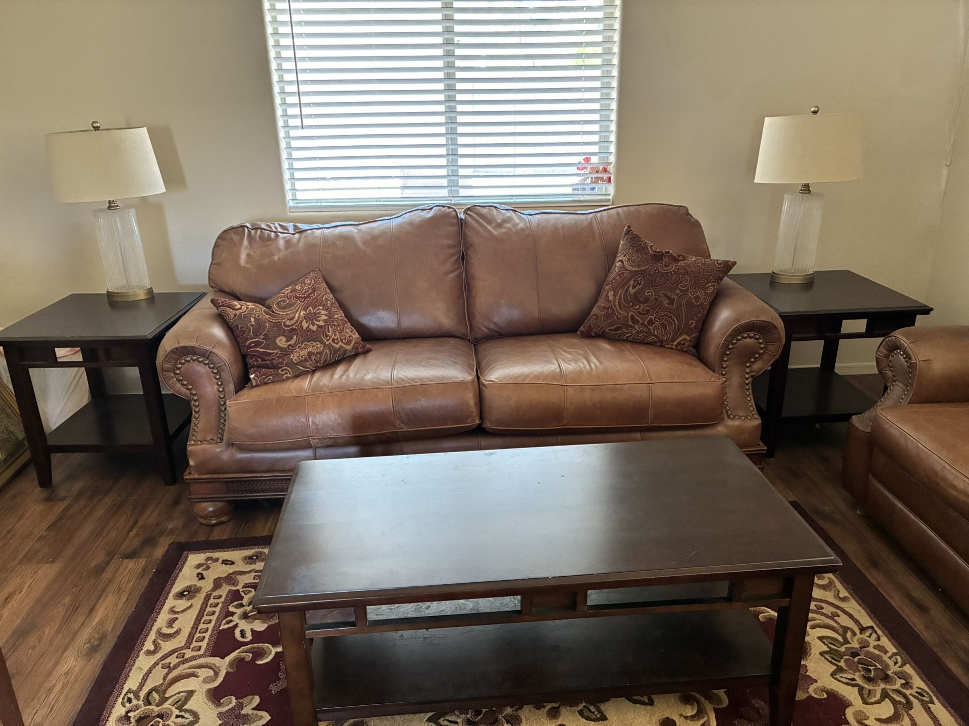 Living Room set Leather