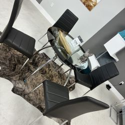 New Dining Table Set 5 PCs 