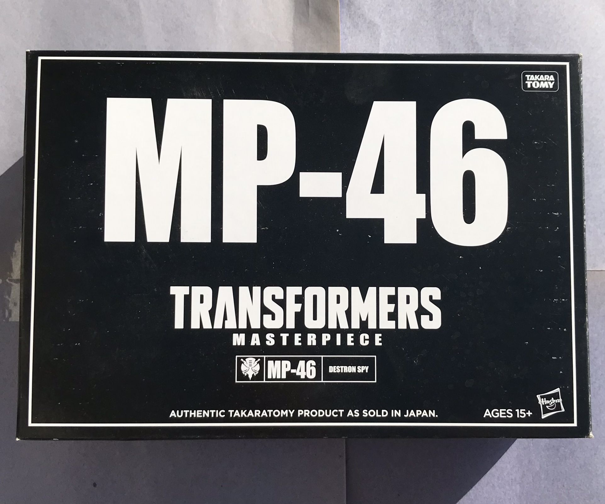 Transformers Masterpiece - 46 BOX ONLY