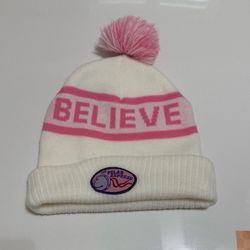 THE POLAR EXPRESS YOUTH PINK BEANIE