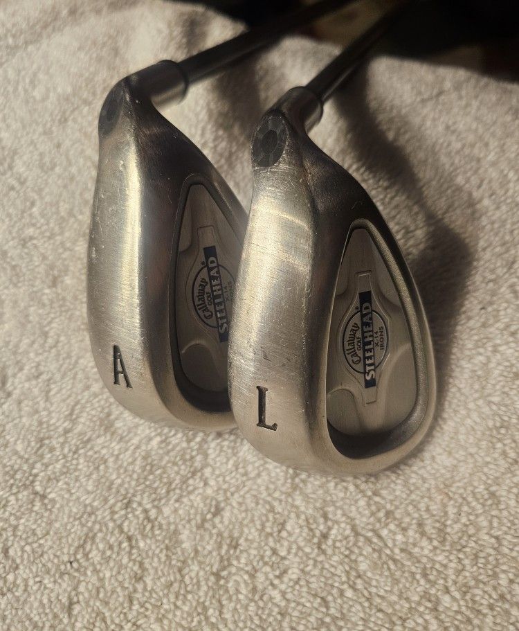 Callaway Steelhead X-14 Wedges AW,LW