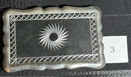 Diamond Cut Buckle