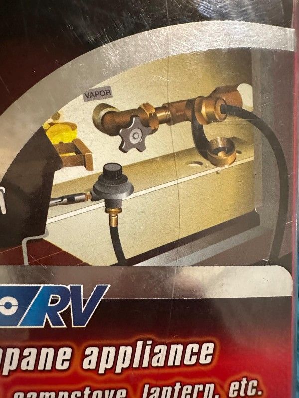 Camco RV Olympian 59043 Heavy Duty 12 foot propane extension hose