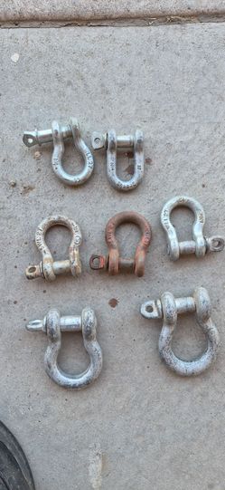 Heavy Duty shackles