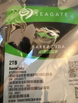 Seagate Barracuda hard drive storage