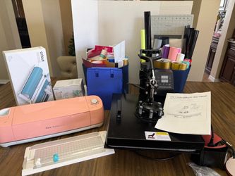 Cricut and Heat Press Bundle