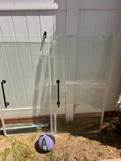 Shower slide door