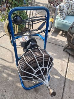 Electric ell drain clener 100X3/4