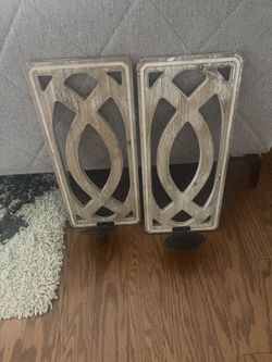 Wall Candles Holder 