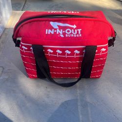In N Out burger insulated Bag