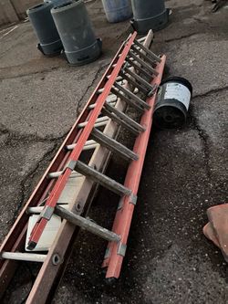 Extensions ladders…