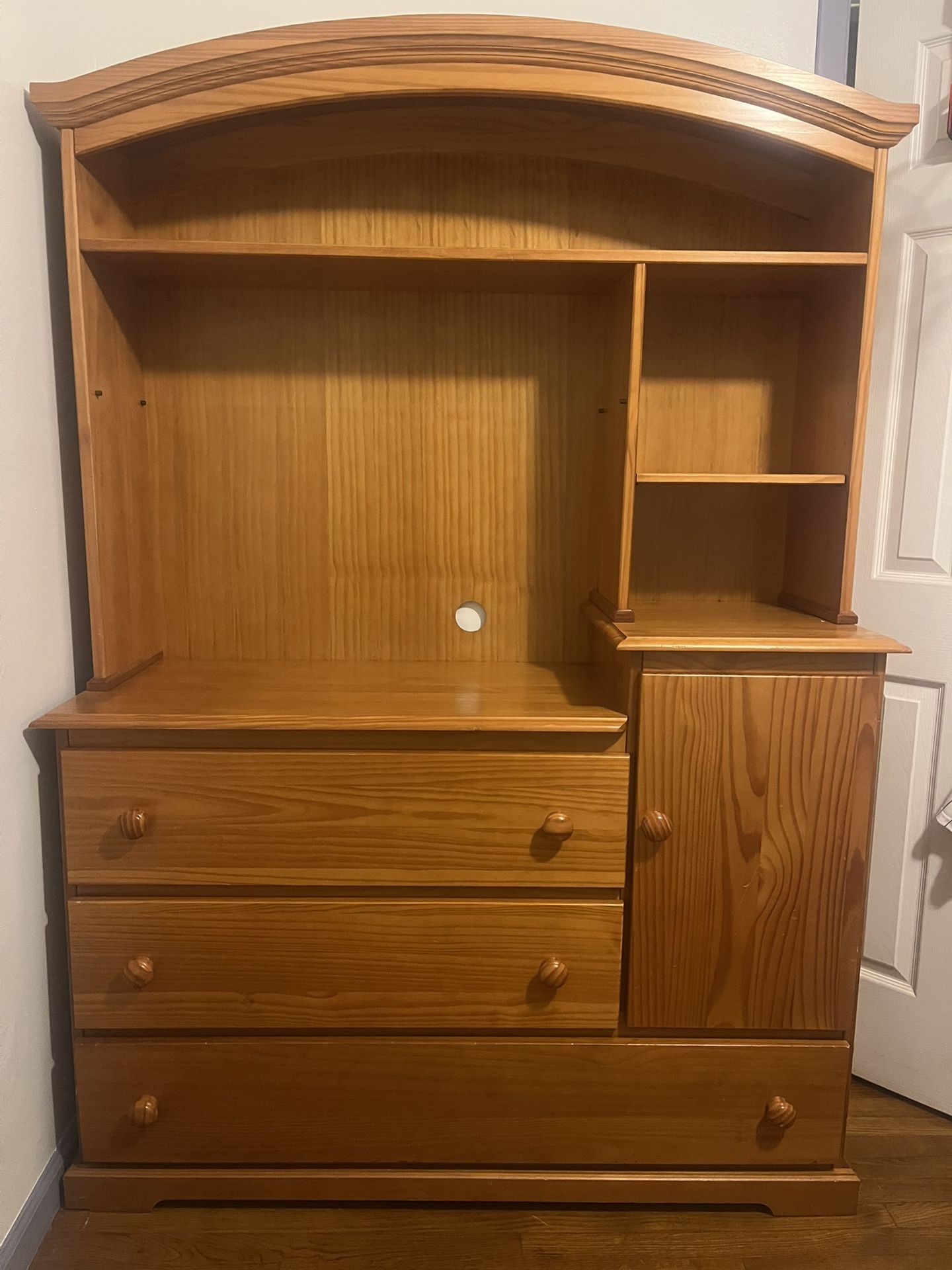 Solid Wood Armoire / Dresser/ Entertainment Center