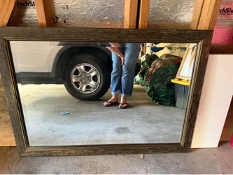 Wood Frame Mirror