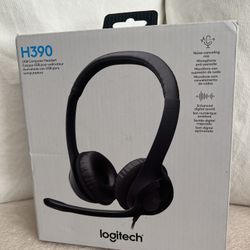 Logitech H390 USB Computer Headset 