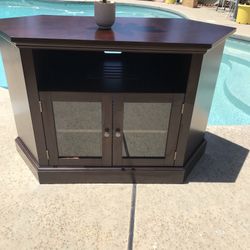 Cherry Solid Wood Hall Way/ media  Or Multi Purpose- 4 Ft Wide/ 30 Inches High / 20.5 Inches Deep iFurniture