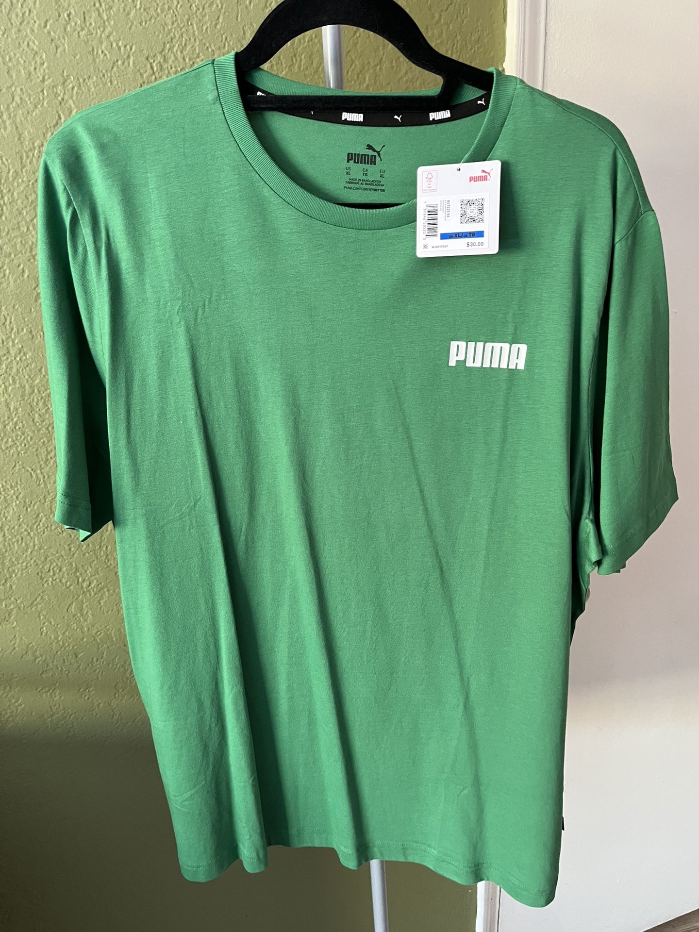 Puma Men’s Short Sleeve T-Shirt Size XL