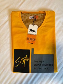 De Baggio Sport Wear Graphic T-Shirt Size S