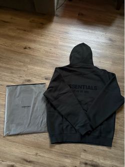 Essentials Black Hoodie